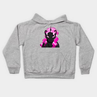 Goth Unicorn baby Kids Hoodie